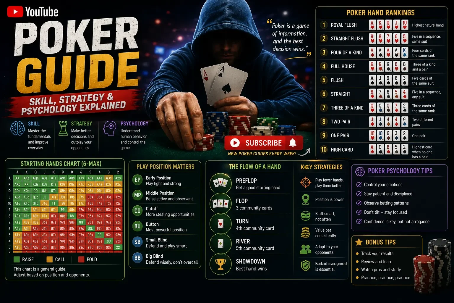 Poker Guide Skill, Strategy & Psychology Explained