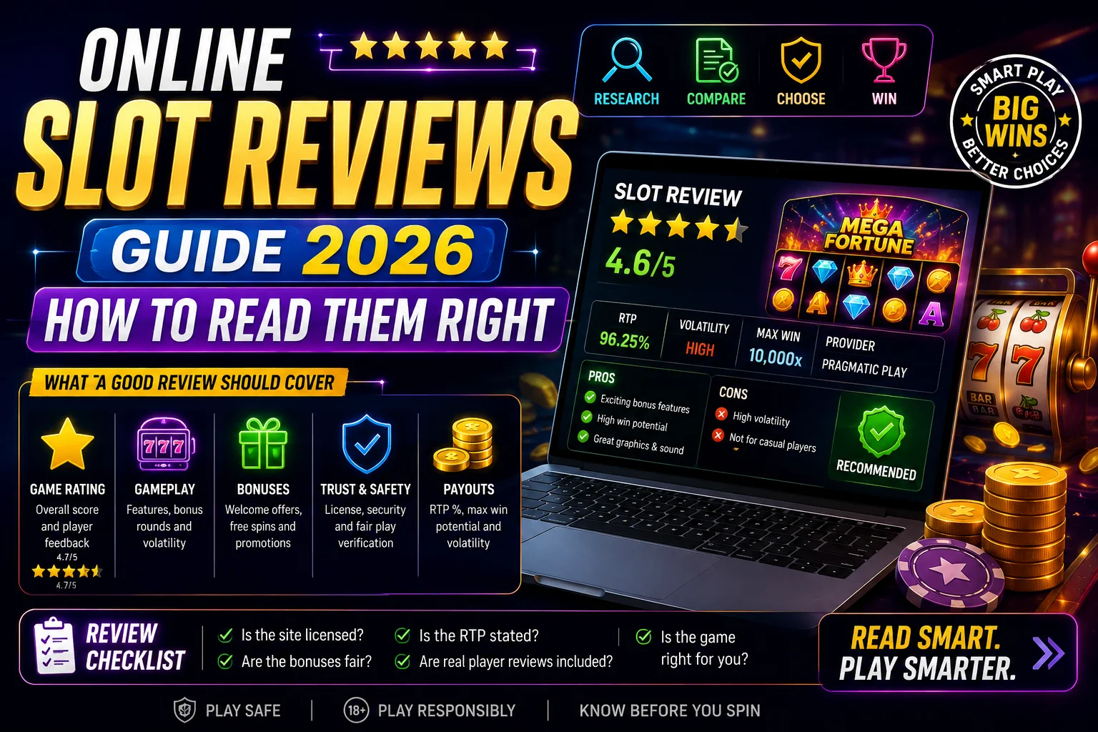 Online Slot Reviews Guide 2026 How to Read Them Right