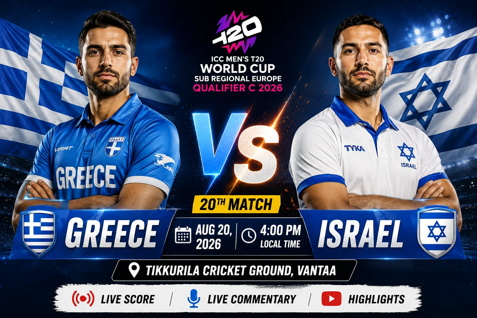 Greece vs Israel: A Thrilling Encounter in T20 World Cup Qualifier 2026