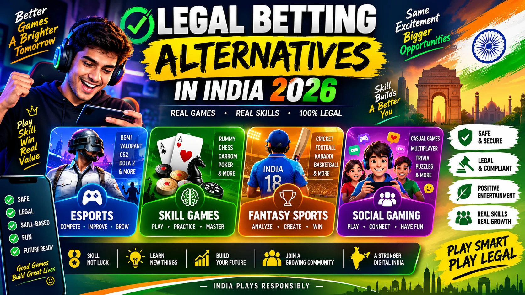 Legal Betting Alternatives in India 2026