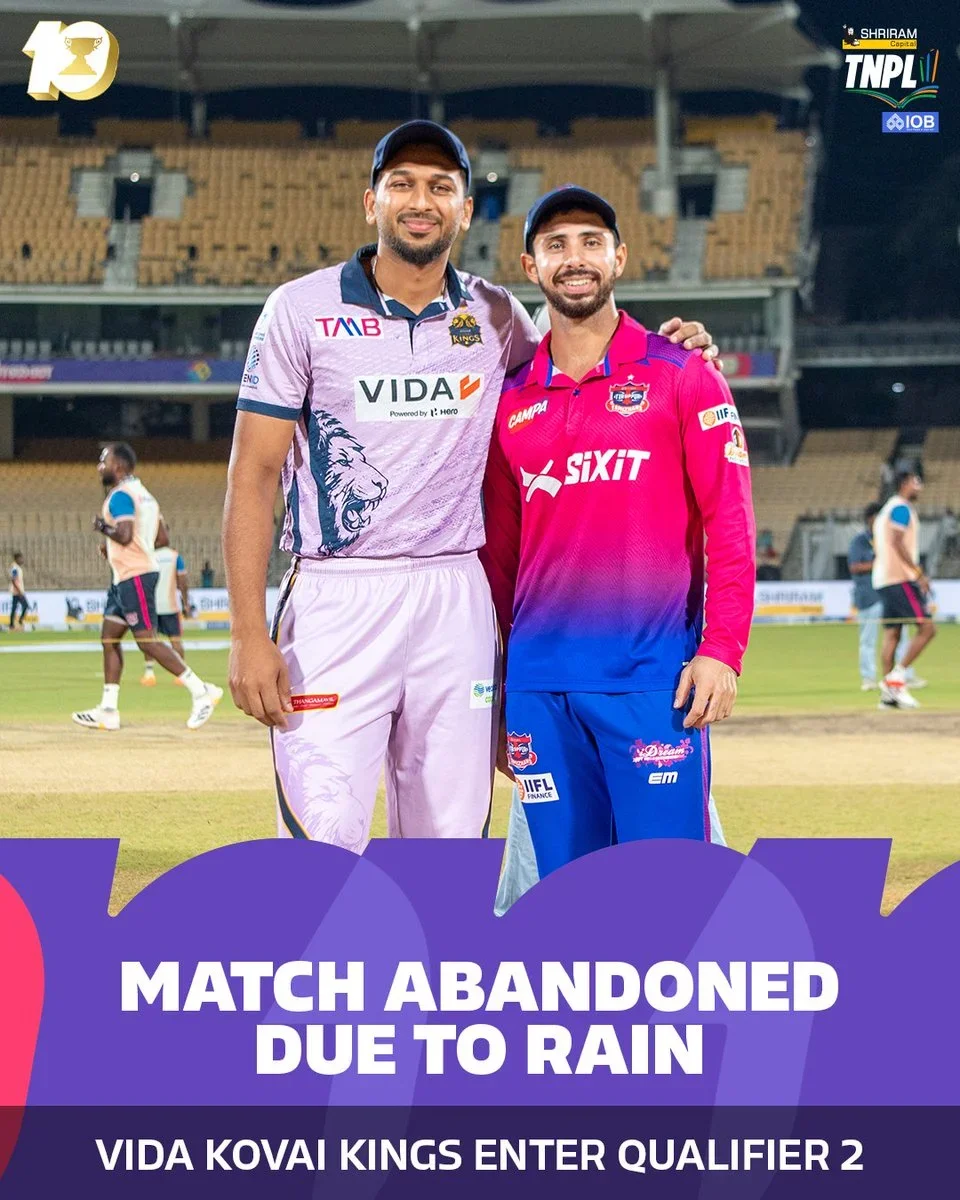 Trichy Grand Cholas vs Vida Kovai Kings: A Thrilling Qualifier 2 Showdown
